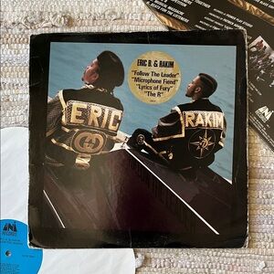 Eric B & Rakim - “Follow The Leader” Vinyl LP (OG Press/Promo)